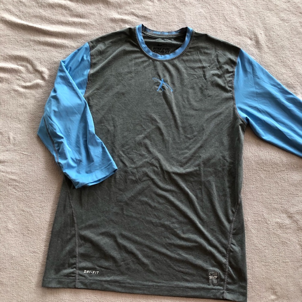 Nike Fitted 3/4 sleeve Dri-Fit